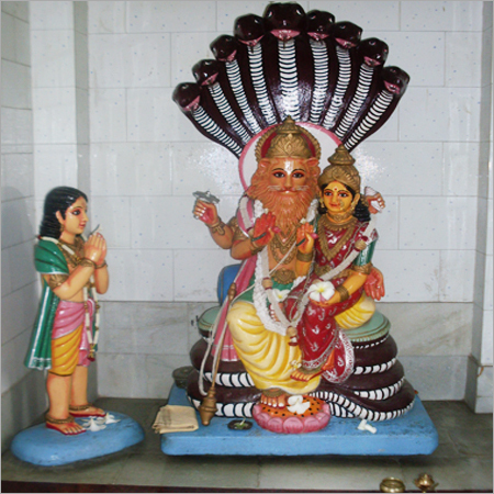 Narasingha Cemented Statue