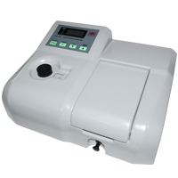 MICROPROCESSOR  UV  VIS SPECTROPHOTOMETER  (SINGLE BEAM) 