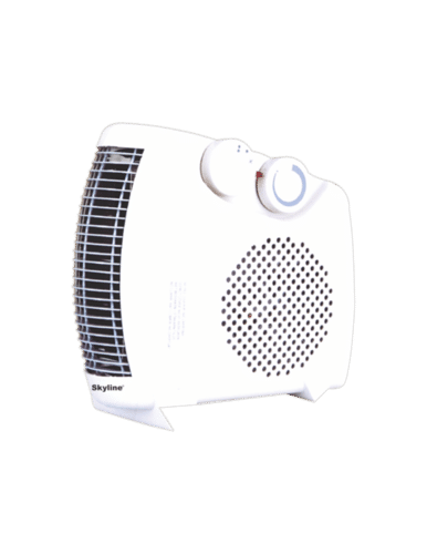 White And Black Fan Heater