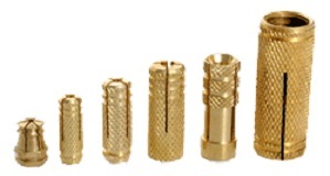 Brass Concrete Anchors