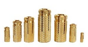 Brass Slotted Anchors