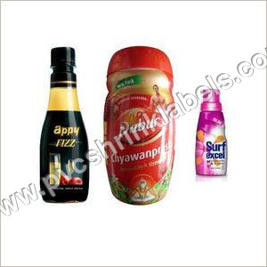 PVC Packaging Film Labels