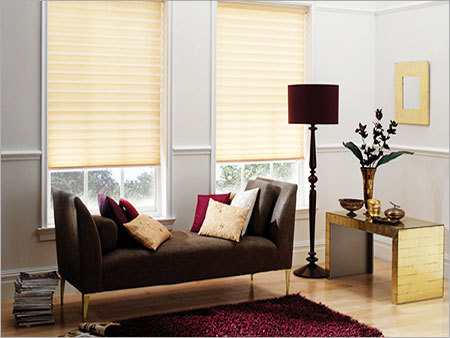 Horizontal Striped Window Blinds