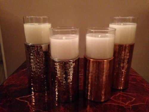 stylish candle holder