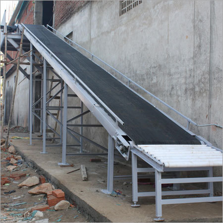 Inclined Loading Unloading Belt Conveyor Inclined Loading Unloading Belt Conveyor
