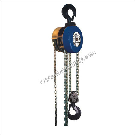 Chain Pulley Block By SHREE ABHAY HOISTS & ENGG. PVT. LTD.
