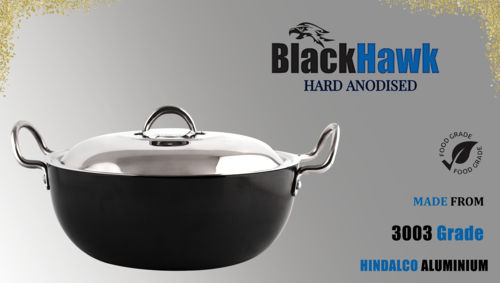 Hard Anodised Karahi