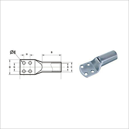 Four Hole Cable Lugs