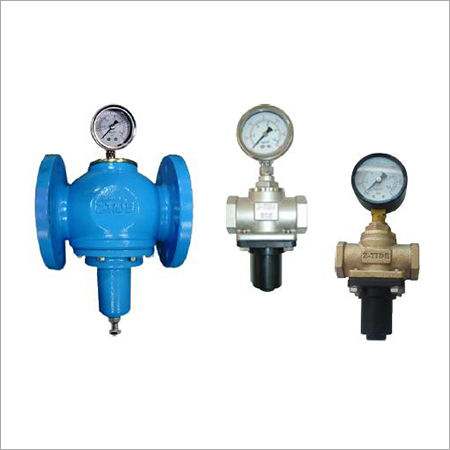 Diaphragm Type Pressure Reducing Valve - Ductile Iron, Bronze, Stainless Steel 1/2"~4" Size, 2~8 Kgf/cm2 Pressure Range