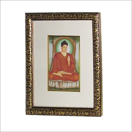 Hand-Painted Italian Marble Frame