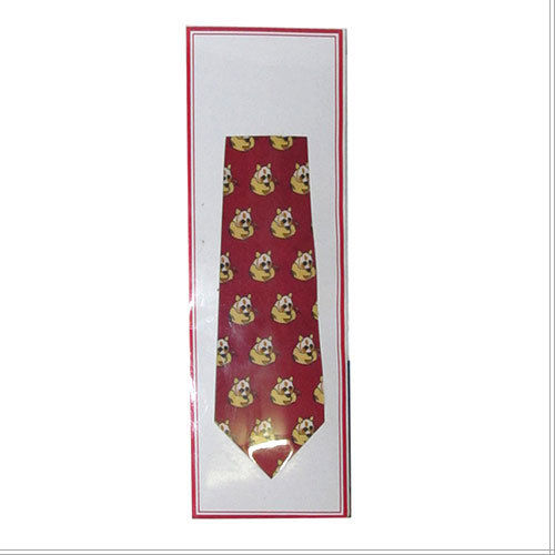 Printed Pure Silk Tie