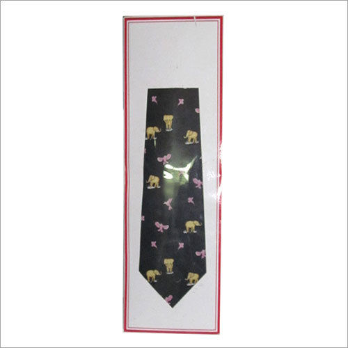 Printed Pure Silk Tie