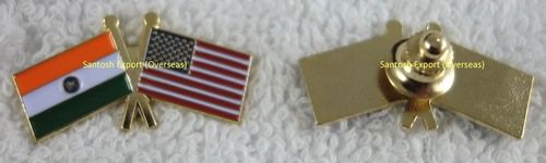 y Friendship Flag Pin