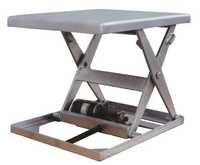 Mini Scissor Lift - High-Strength Aluminum, Compact Size for Optimal Mobility - Enhanced Stability, Versatile Applications