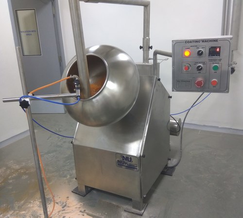 Silver Coating Pan Auto Coater