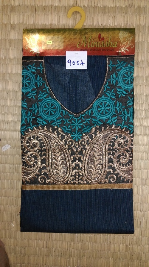 Semi Stitch Dress Material