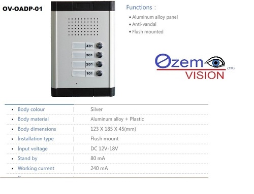 VIDEO OUTDOOR PHONE