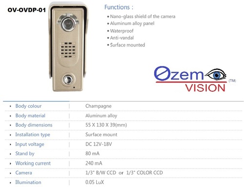 Waterproof Door Phone