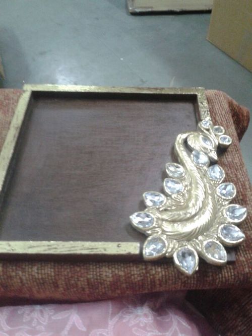 Crafted Peacock Frame