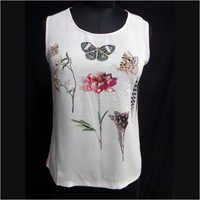 Printed French Crepe