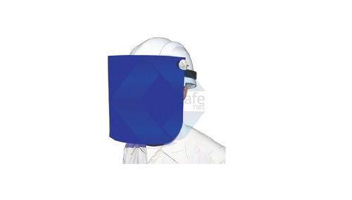 Cobalt Blue Acrylic Sheet Furnace Observation Face Visor