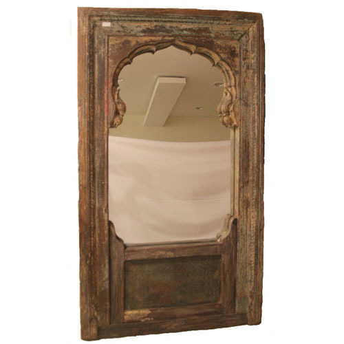 Antique Style Wooden Mirror