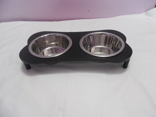 Wood Pet Bowl