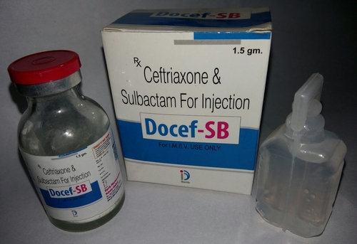 Ceftriaxone1000+ sulbactam 500