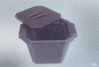 Ice Bucket - Durable Polypropylene, 198.12 X 198.12 X 177.8 Mm Dimensions, Excellent Insulating Properties