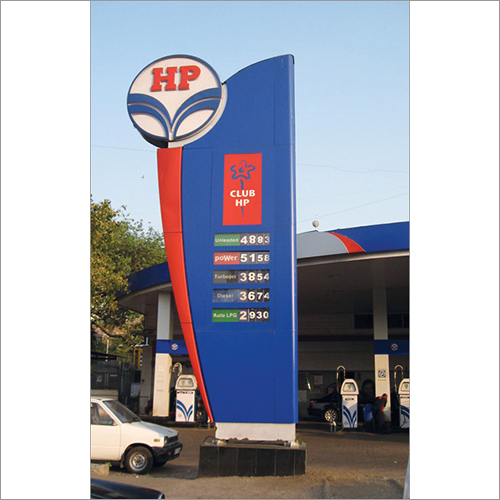 Petrol Pump Sign Board