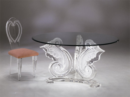 Round Glass Table Sets