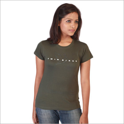 T Shirt - Cotton Jersey Multiple Sizes Various Colors | Soft Feel Shrink Resistant Ribbed Neckline Branded Logo