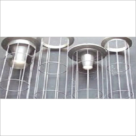 Industrial Galvanised Filter Bag Cages Fited With Venturi