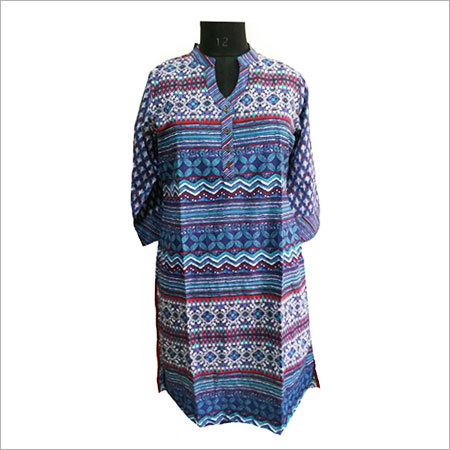 Ladies Long Cotton Kurtis