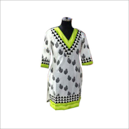 Block Printed Ladies Kurti