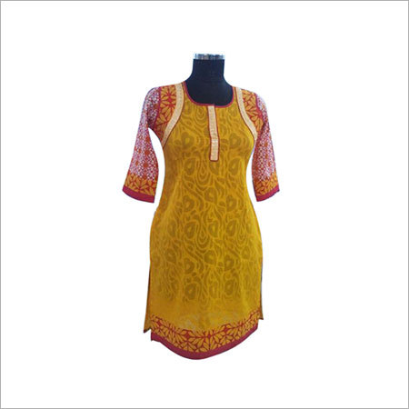 Block Printed Kurtis