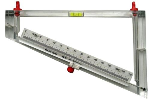 Acrylic Body Inclined Manometer Range: 0-100 To 0-200 Mm Wc / Hg