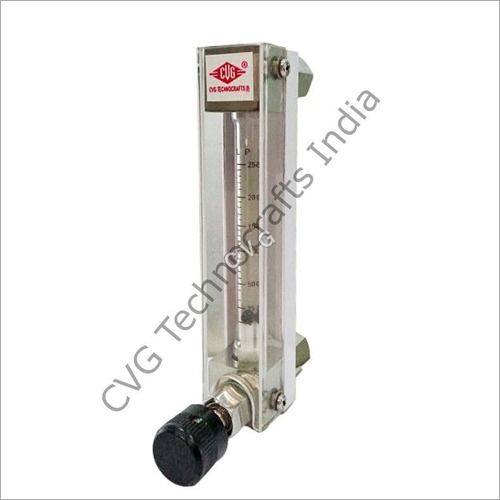 Silver Glass Tube Low Flow Rotameter