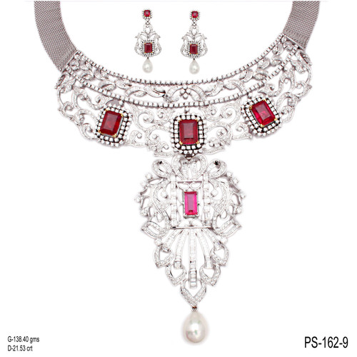 Bridal Diamond Jewellery Set