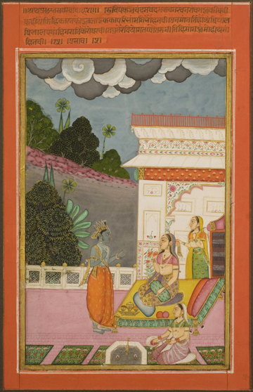 Krishna meet radha