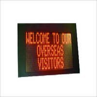 Outdoor LED Scrolling Display