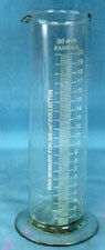 Tranceparent Rain Gauge Cylinder