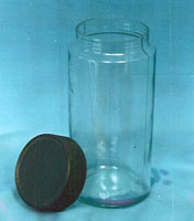 Specimen Jar with Plastic Caps By H. L. SCIENTIFIC INDUSTRIES