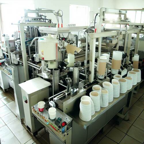 FULLY AUTOMATIC PAPER CUP PATTEL DONA FORMING MACHINERY