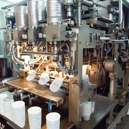 FULLY AUTOMATIC PAPER CUP FORMING MACHINE