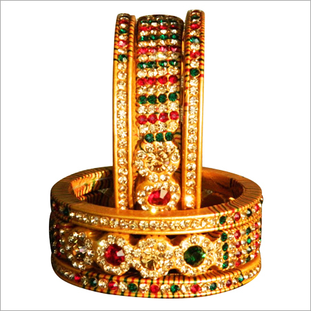 Designer Broad Lac Bangles