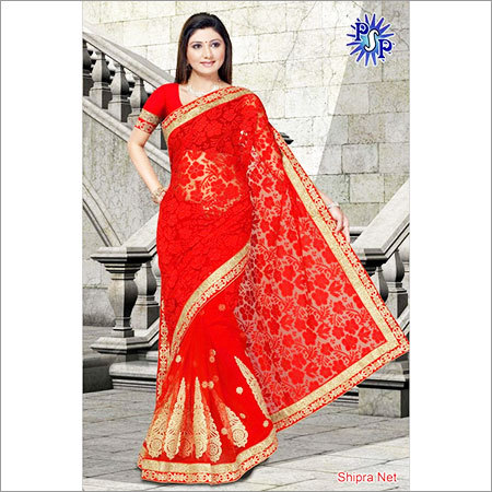 Crepe sarees
