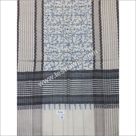 100% Cashmere Stoles - 70x200 CM Mixcolor Checked Pattern with Hand-Woven Borders and Fringe Closure