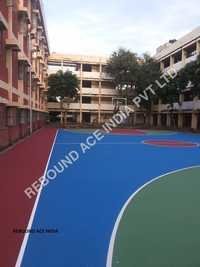 Outdoor Basketball Court