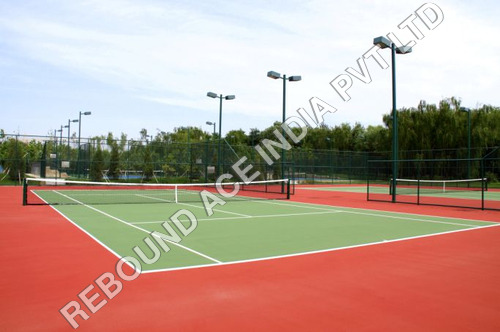 Synthetic Grass Lawn Tennis Court
